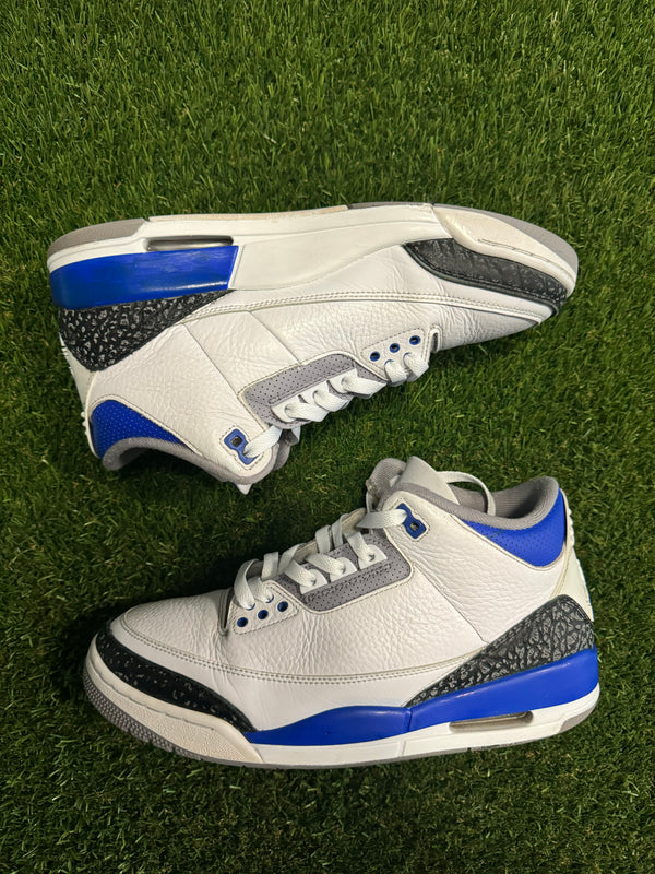 Jordan 3 Racer Blue size 10